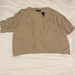 NWT Jones New York 2x cardigan khaki